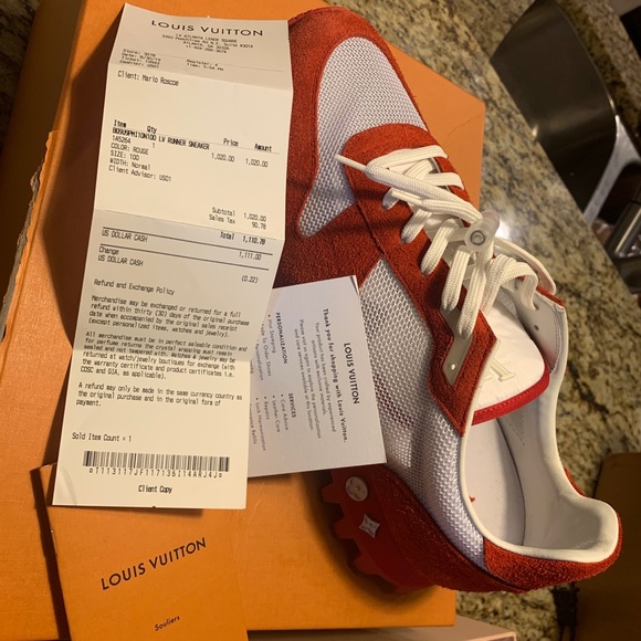 Men’s Louis Vuitton shoes size 11.5